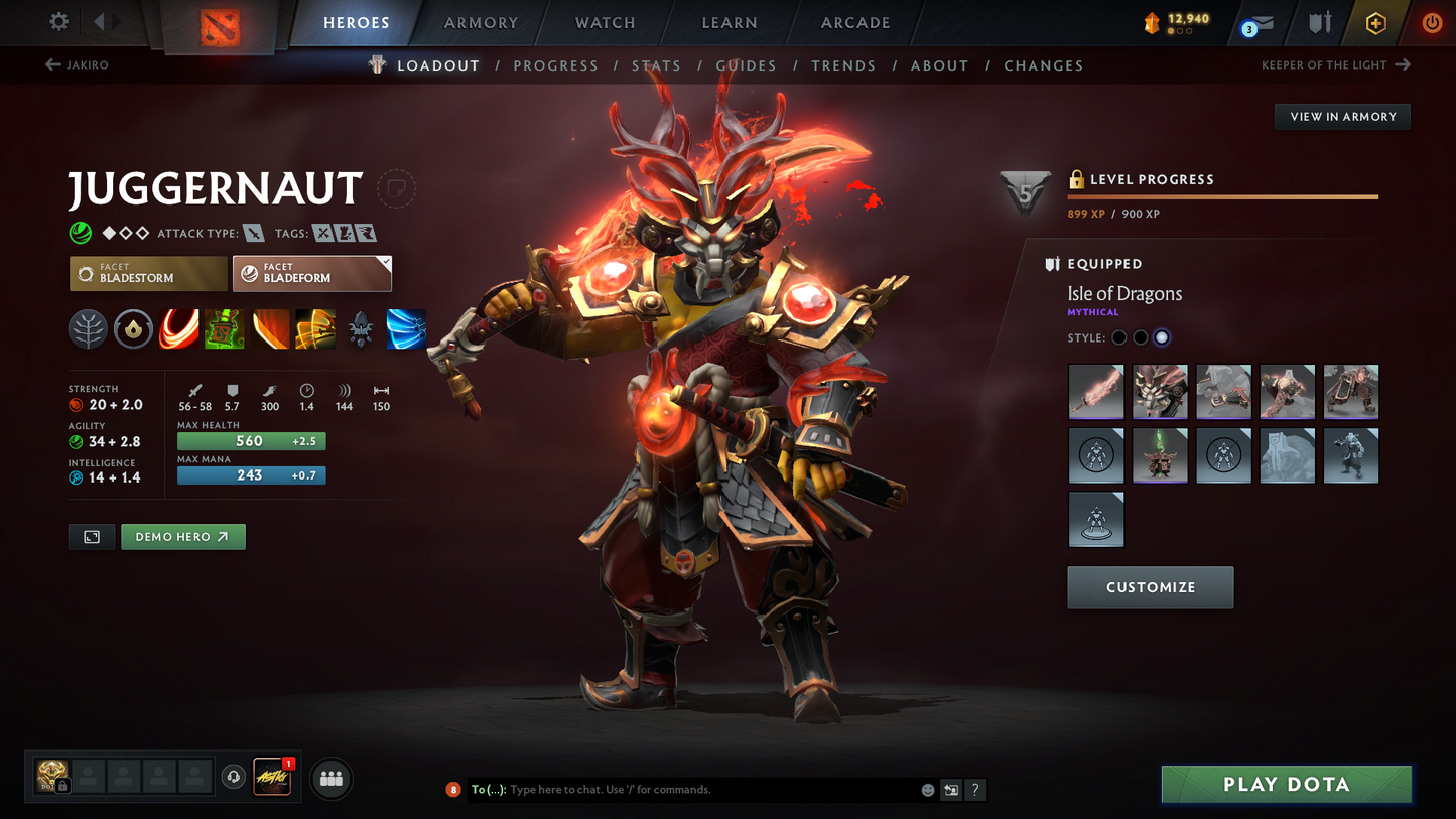 Archon V | MMR: 2936 - Behavior: 8361 | 5 Arcanas: Lina, Pudge, Shadow Fiend, Ogre Magi & Terrorblade | Complete 10th Anniversary Sets | 4336 Hours Played | Mainpool | Trophy Level: 384 | Many Exclusive Sets & Immortals Inside | Full Access