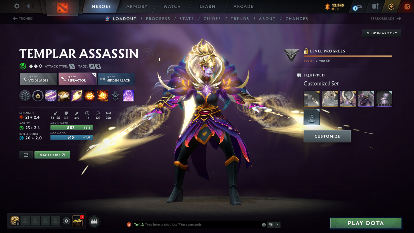 Archon V | MMR: 2936 - Behavior: 8361 | 5 Arcanas: Lina, Pudge, Shadow Fiend, Ogre Magi & Terrorblade | Complete 10th Anniversary Sets | 4336 Hours Played | Mainpool | Trophy Level: 384 | Many Exclusive Sets & Immortals Inside | Full Access