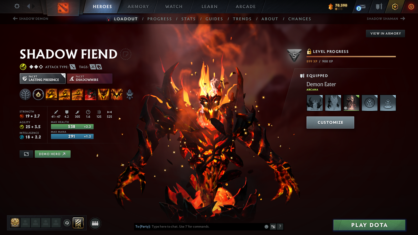 Legend IV | MMR: 3542 - Behavior: 11065 | 2 Arcanas: Shadow Fiend & Zeus | Many Exclusive Sets & Immortals Inside including Invoker's Magus Apex Immortal | 1821 Hours Played | Mainpool | Trophy Level: 239 | Full Access