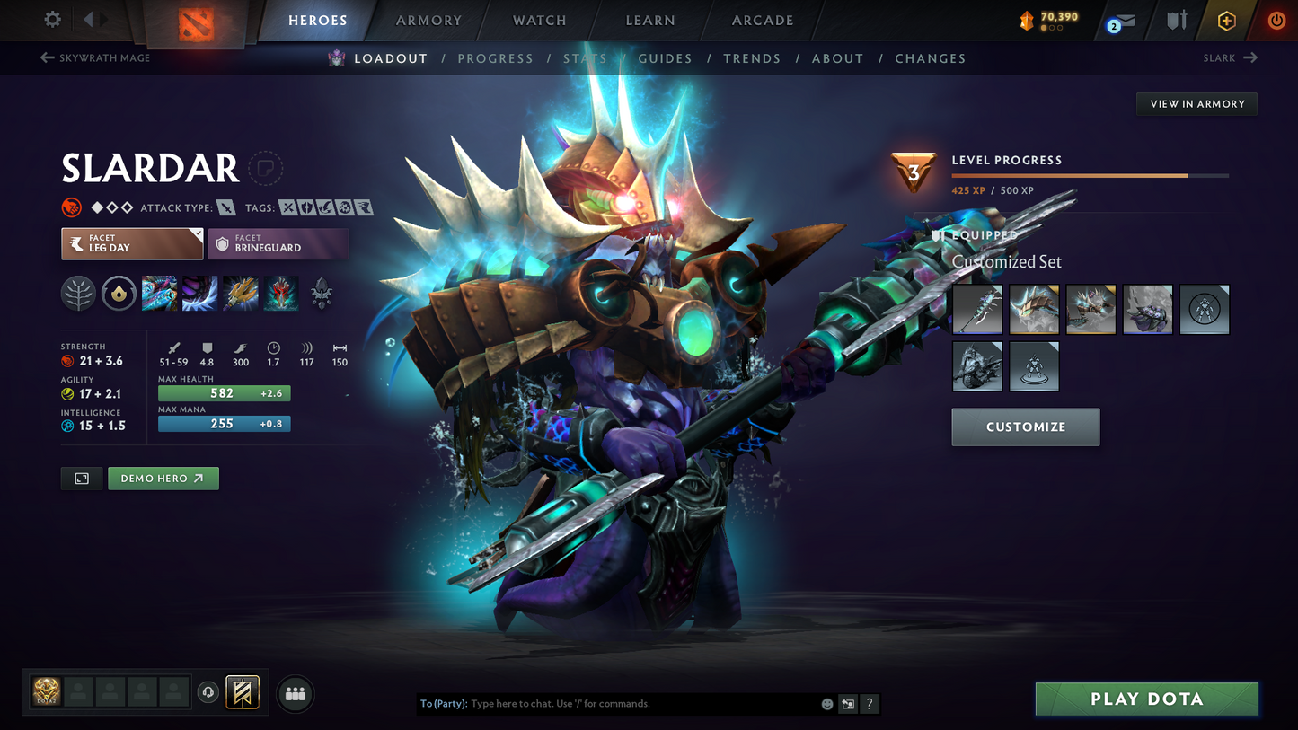Legend IV | MMR: 3542 - Behavior: 11065 | 2 Arcanas: Shadow Fiend & Zeus | Many Exclusive Sets & Immortals Inside including Invoker's Magus Apex Immortal | 1821 Hours Played | Mainpool | Trophy Level: 239 | Full Access
