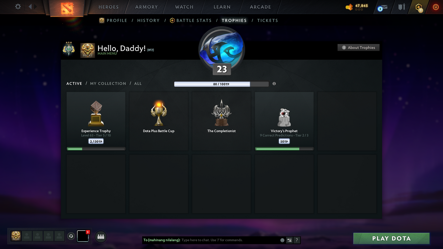 Archon III | MMR: 2642 - Behavior Score: 8865 | Latest Legion Commander Set | Many Items Inside | Fast Queue | Full Access