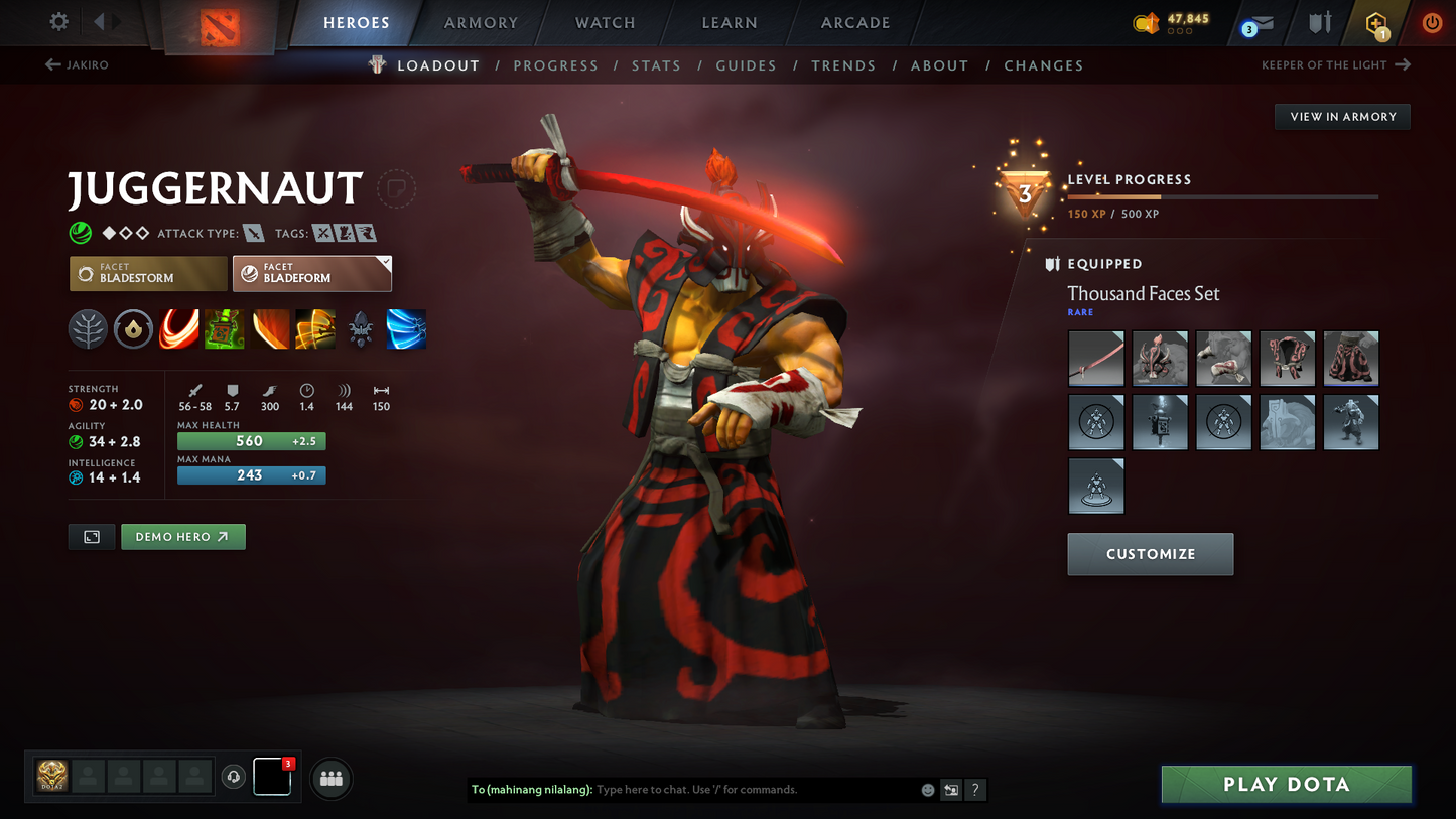 Archon III | MMR: 2642 - Behavior Score: 8865 | Latest Legion Commander Set | Many Items Inside | Fast Queue | Full Access