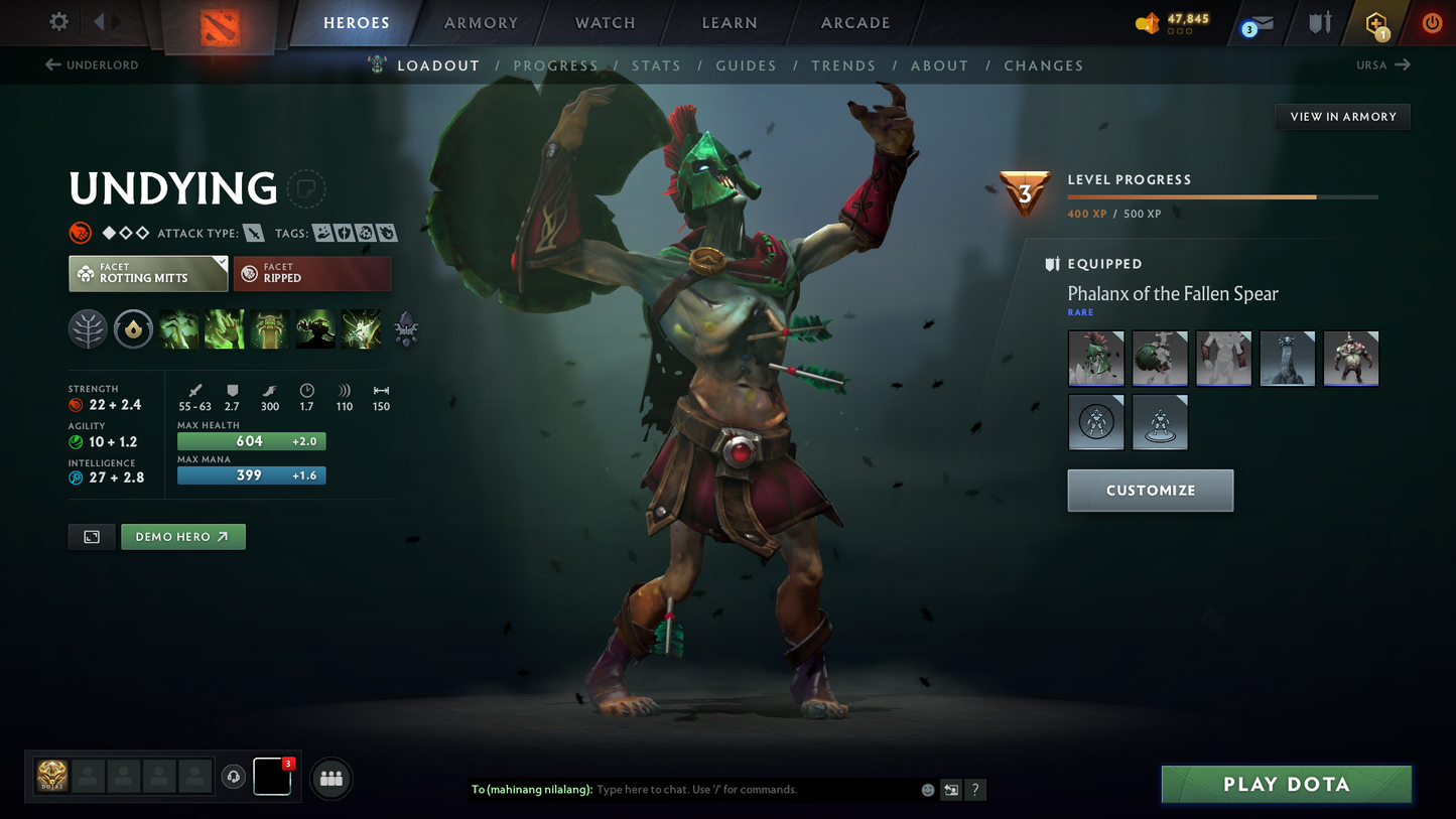 Archon III | MMR: 2642 - Behavior Score: 8865 | Latest Legion Commander Set | Many Items Inside | Fast Queue | Full Access