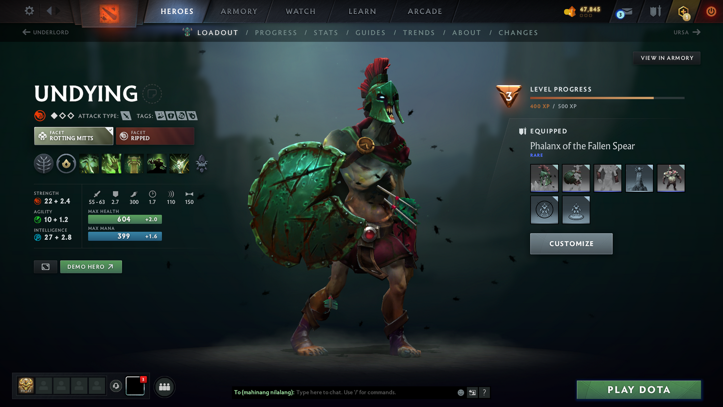 Archon III | MMR: 2642 - Behavior Score: 8865 | Latest Legion Commander Set | Many Items Inside | Fast Queue | Full Access