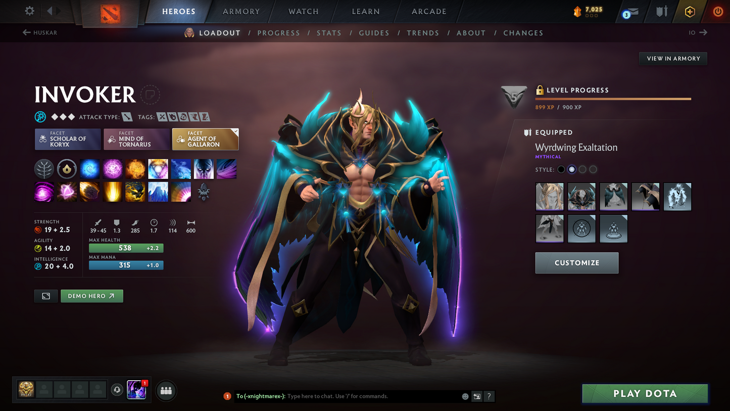 Herald IV | MMR 426 | Behavior 8598 | x77 MMR DD TOKENS | 2 Arcanas: Pudge & Crystal Maiden | Fully Stacked with Exclusive Sets & Immortals | Quick Find Match | Many Items Inside | Full Access