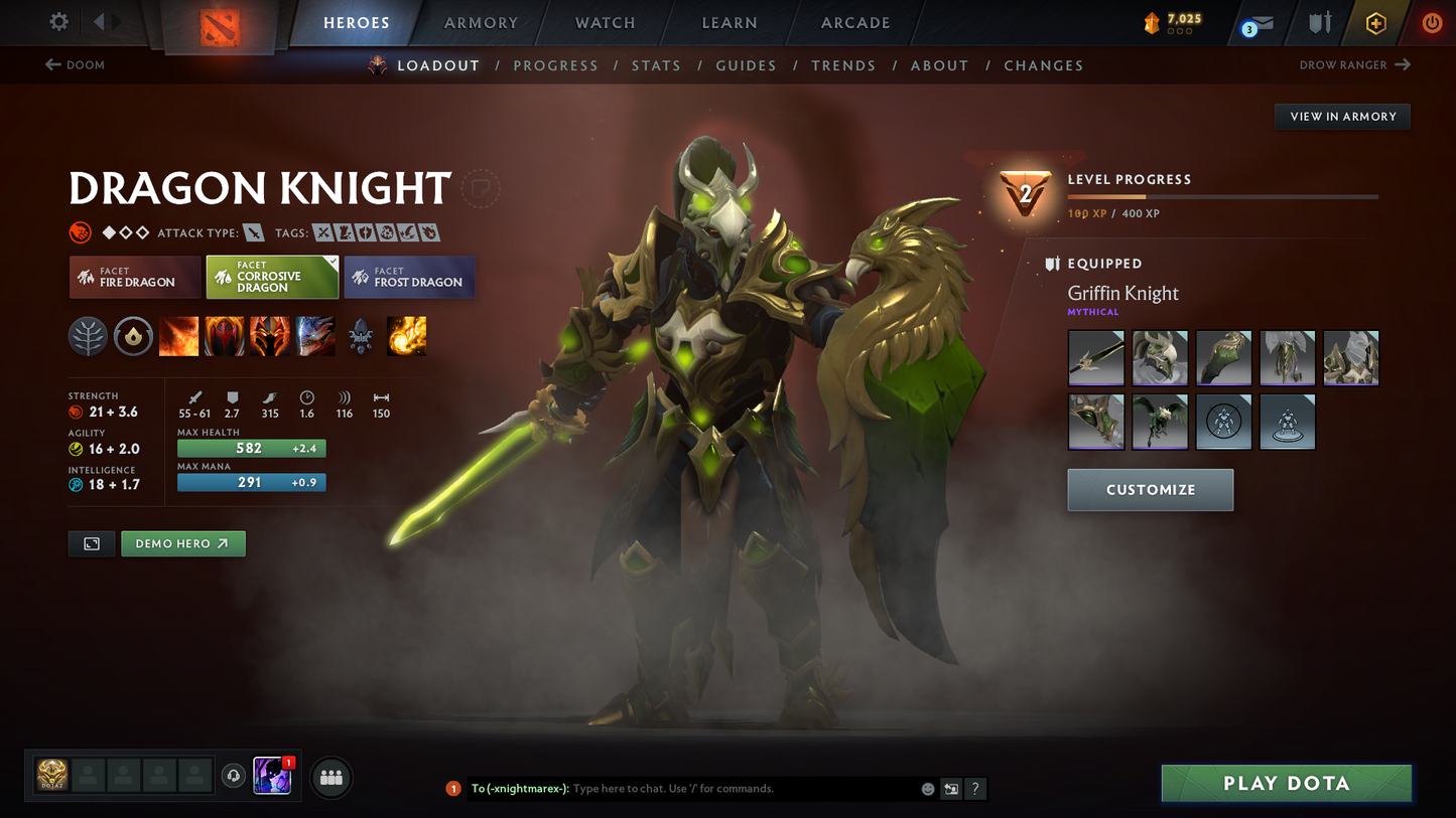 Herald IV | MMR 426 | Behavior 8598 | x77 MMR DD TOKENS | 2 Arcanas: Pudge & Crystal Maiden | Fully Stacked with Exclusive Sets & Immortals | Quick Find Match | Many Items Inside | Full Access