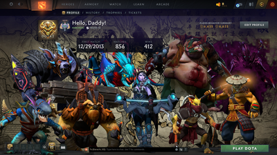 Archon III | MMR 2539 | Behavior 6635 | 850+ Matches Played | Some Items Inside | Full Access