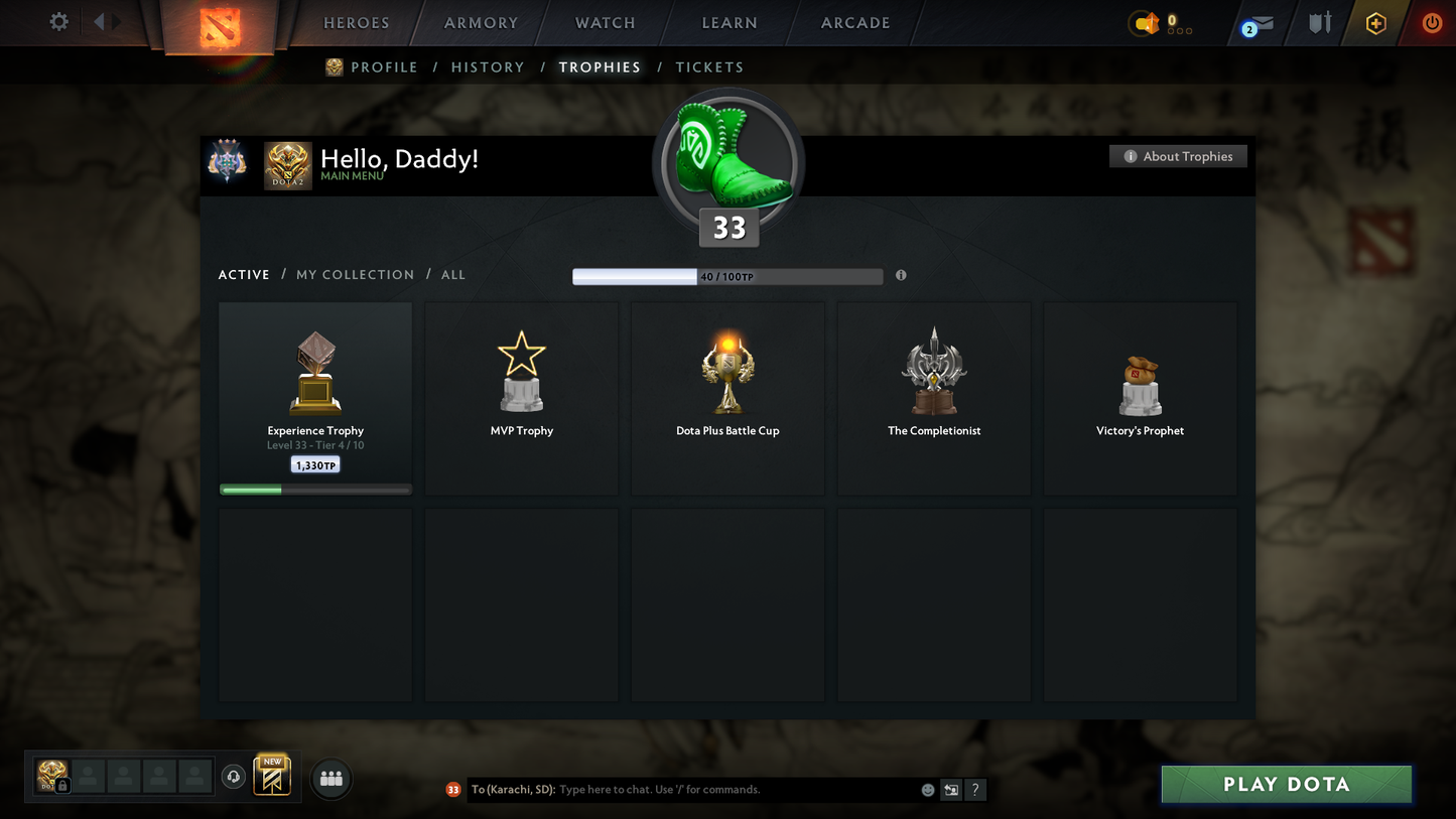 Archon III | MMR 2539 | Behavior 6635 | 850+ Matches Played | Some Items Inside | Full Access