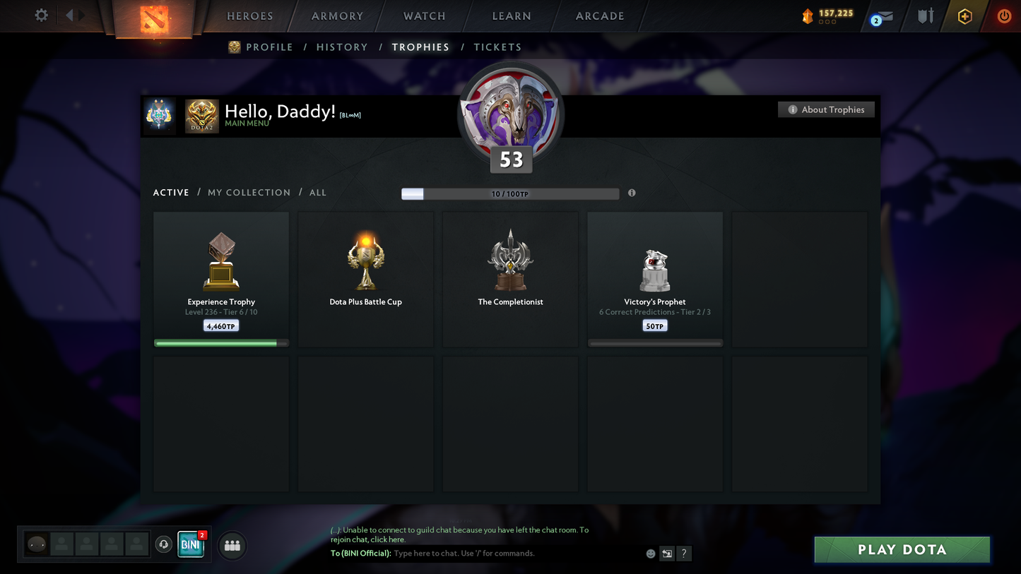 Archon II | MMR: 2528 | Behavior Score: 11217 | Phantom Assassin Arcana | Mirana Persona | Rare PA Cache Set Included | Many Items & Immortals Inside | 10th Anniversary Sets | 1800+ Hours Played | Mainpool | Trophy Level: 236 | Full Access