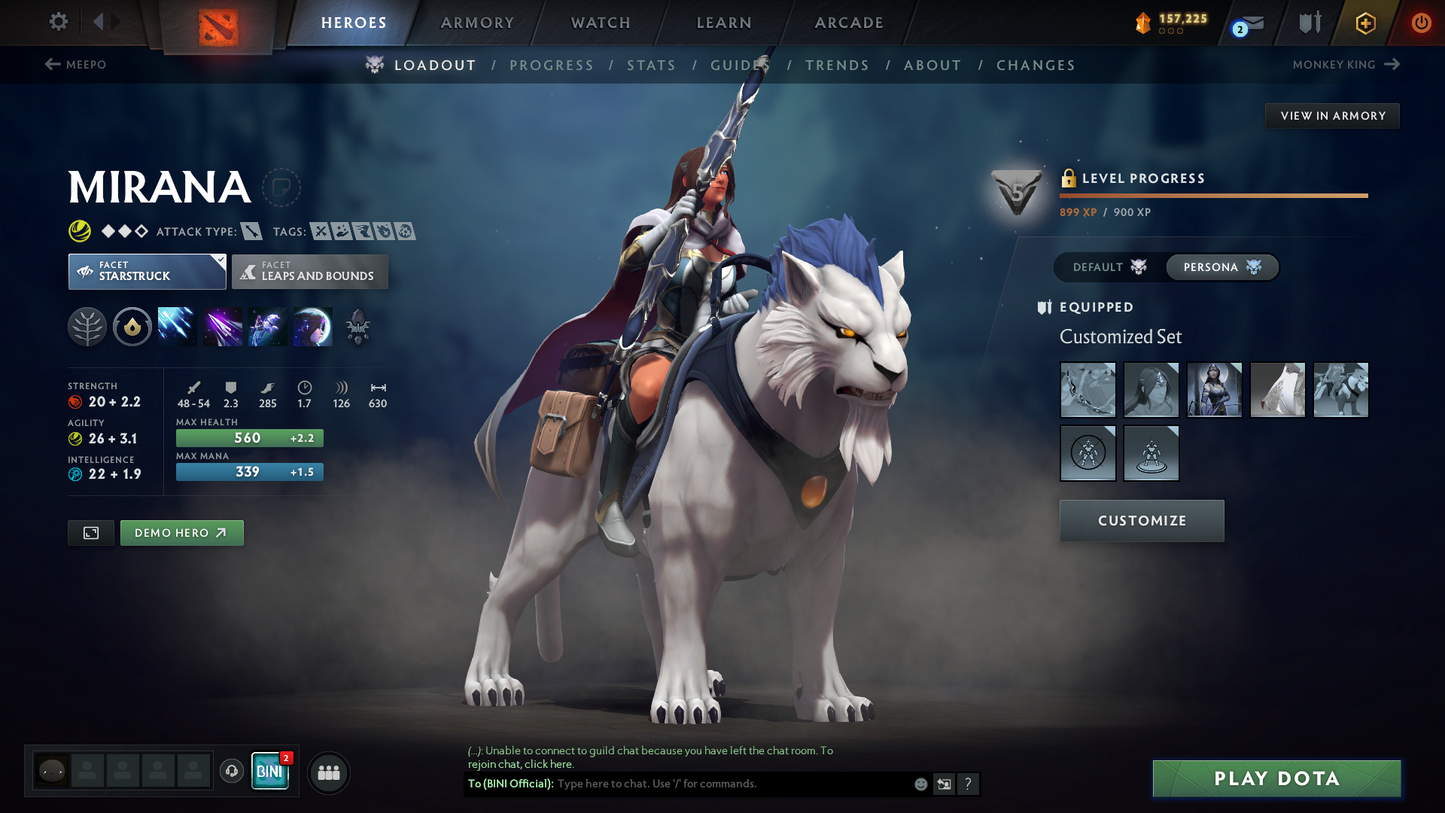 Archon II | MMR: 2528 | Behavior Score: 11217 | Phantom Assassin Arcana | Mirana Persona | Rare PA Cache Set Included | Many Items & Immortals Inside | 10th Anniversary Sets | 1800+ Hours Played | Mainpool | Trophy Level: 236 | Full Access
