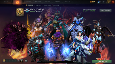 Crusader I | MMR 1478 | Behavior 9573 | Trophy Level: 99 | Quick Find Match | Many Items Inside | Full Access