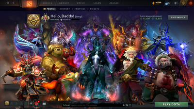 Legend II | MMR 3338 | Behavior 11883 | Mainpool | 3 Arcanas: Phantom Assassin (Style 2 Unlocked), Monkey King, Ogre Magi | Fully Stacked with Immortals and Sets | 3000+ Matches Played | Fast Find Match | Perfect Summary | Full Access