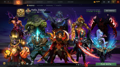 Legend III | MMR: 3346 | Behavior Score: 10283 | 3 Arcanas: Legion Commander, Juggernaut, Terrorblade | Sven's Latest Cache Set | Many Exclusive Items | Mainpool | Trophy Level: 171 | Full Access