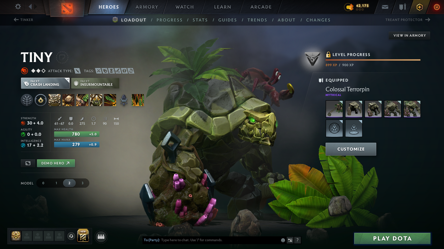 Legend III | MMR: 3346 | Behavior Score: 10283 | 3 Arcanas: Legion Commander, Juggernaut, Terrorblade | Sven's Latest Cache Set | Many Exclusive Items | Mainpool | Trophy Level: 171 | Full Access