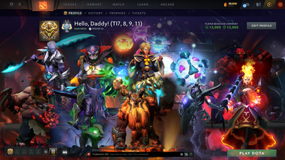 Archon II | MMR: 2433 - Behavior: 12000 | Battlepass: TI7, TI8, TI9, TI11 | 11,264 Hours Played | Arcanas: Earthshaker, IO, Razor, Void | 6 Arcanas In Total | 4 Latest Personas | 4 Exclusive Terrains | Tons of Collector's Cache and Items