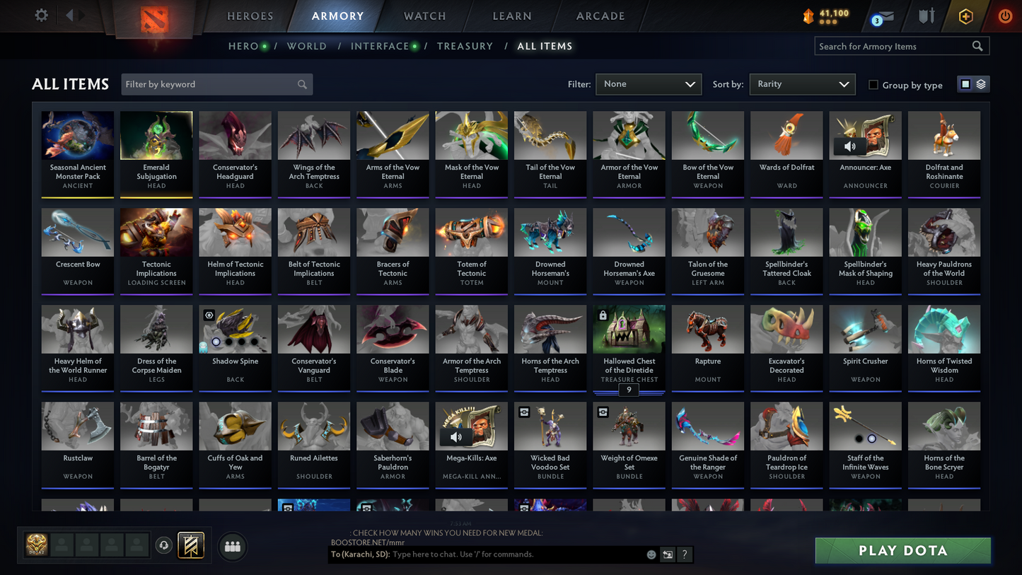 Crusader I | MMR: 1484 | Behavior Score: 8813 | Mainpool Account | 800+ Hours Played | Many Complete Sets | High Trophy Level | Quick Que Game