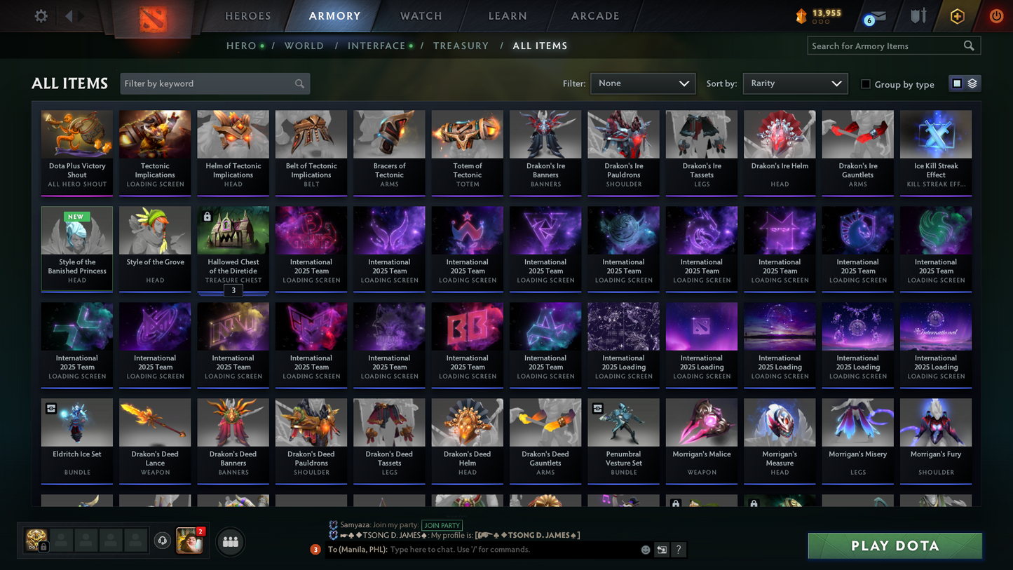 Ancient I | MMR 3840 | Behavior 7628 | Hours Played 744 | Mainpool | Fast Queue | Stacked with Many Sets!!!