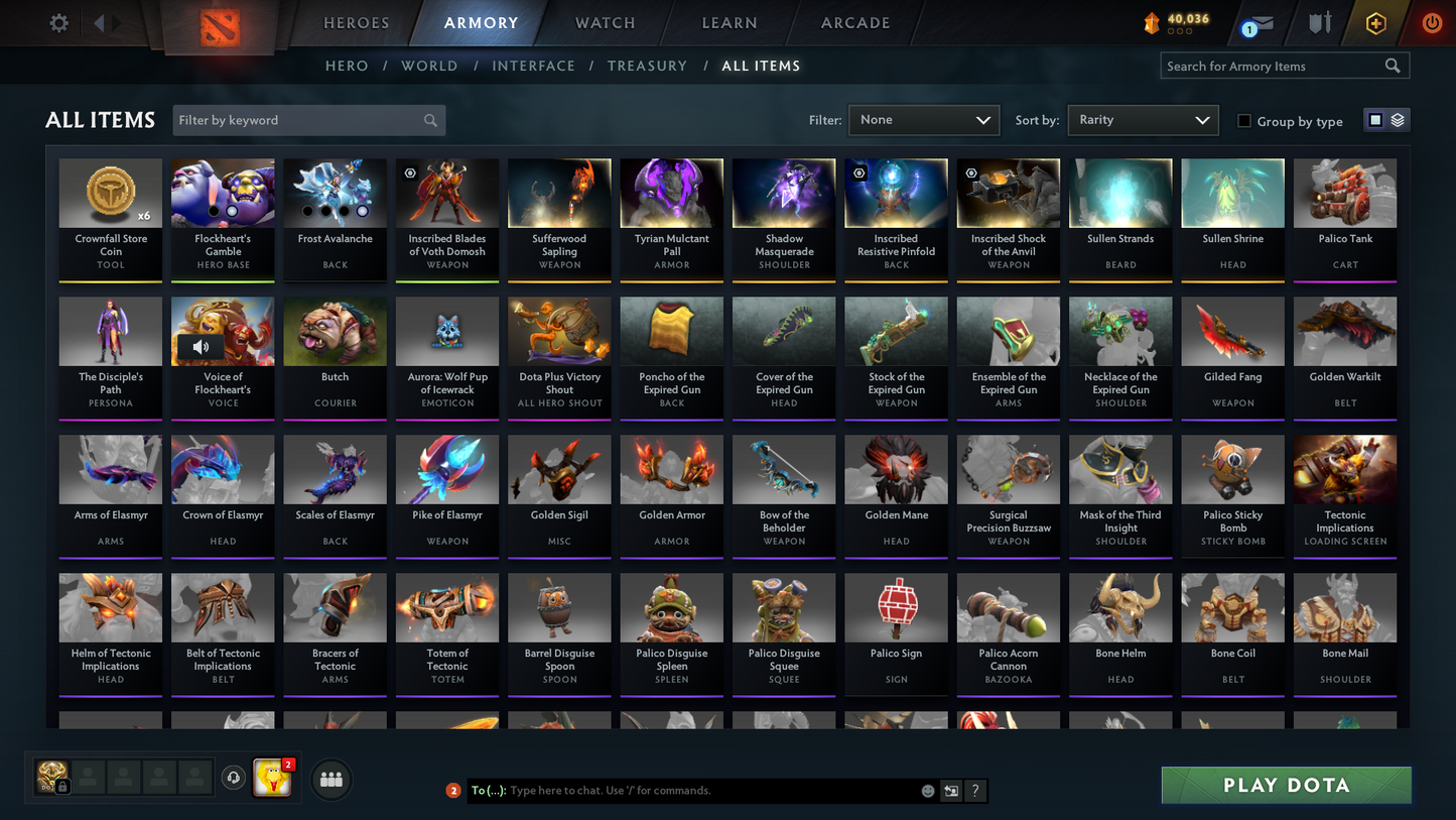 Legend II | MMR: 3237 - Behavior Score: 11343 | 3 Arcanas: Legion Commander, Crystal Maiden & Ogre Magi | 4725 Hours Played | AM Persona | Latest Event Sets | Many Immortals Inside | Mainpool | Trophy Level: 378 | Full Access