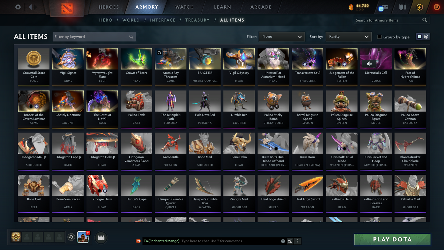 Archon IV | MMR: 2794 | Behavior: 10566 | Expensive Cache Sets | Personas: Phantom Assassin & Anti Mage | 1400+ Matches | Mainpool | Fast Queue