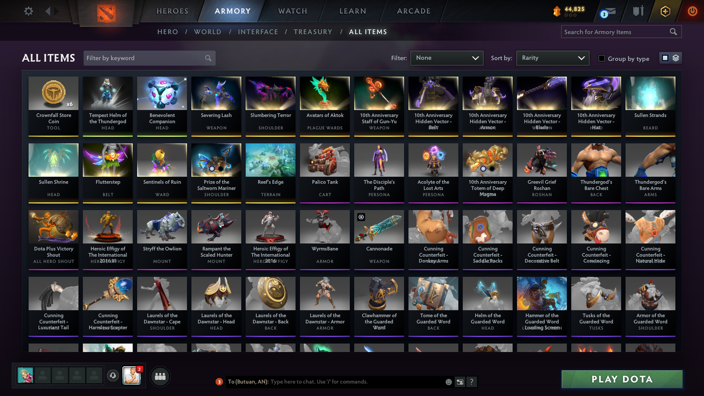 Crusader IV | MMR: 1876 - Behavior: 10334 | Battlepass: TI7 | Arcanas - IO & Zeus | Kunkka Shark Immortal | Invoker & AM Persona | Reef's Edge Terrain | Rare Cache Sets & Items | 2300+ Hours | Complete Access