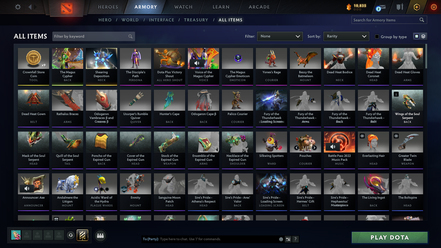 Immortal | MMR: 5837 | Behavior: 9856 | Rubick Arcana | Anti Mage Persona | 2100+ Hours | Decent Sets | Mainpool | 2014 Account | Full Access