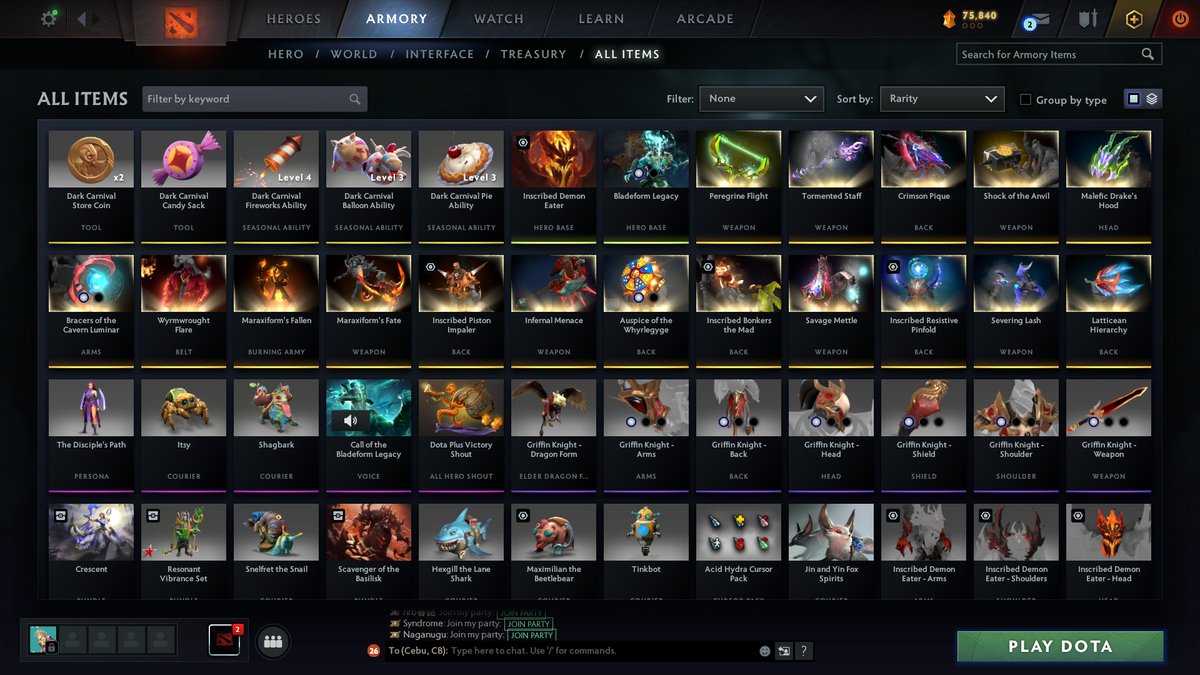 Divine III | MMR: 5024 - Behavior: 7174 | 2 Arcanas: Shadow Fiend & Juggernaut | Super-Fast Queue | 2100+ Matches | Mainpool | Many Immortals & Sets | 2019 Account | Complete Access