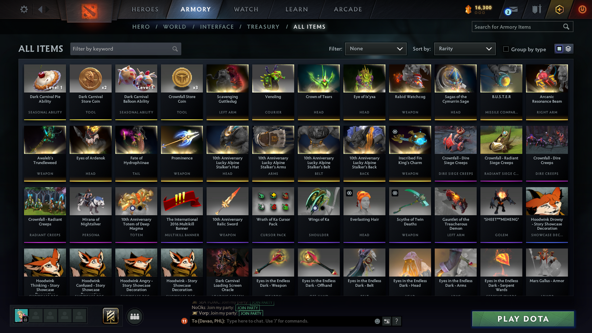 Herald V | MMR: 543 - Behavior Score: 6860 | 800+ Hours Played | Mirana Persona | 10th Anniversary Sets | Many Expensive Immortals | One-Month Dota Plus Membership Included | Mainpool | Fast Queue | 2014 Account