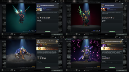 Archon II | MMR: 2433 - Behavior: 12000 | Battlepass: TI7, TI8, TI9, TI11 | 11,264 Hours Played | Arcanas: Earthshaker, IO, Razor, Void | 6 Arcanas In Total | 4 Latest Personas | 4 Exclusive Terrains | Tons of Collector's Cache and Items
