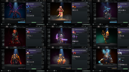 AGHANIMS BATTLEPASS | Drow Ranger (Style 2), Phantom Assassin, Jugg & Terrorblade Arcanas | 6 Personas: Invoker, CM, AM, PA, Pudge & Mirana | Hoodwink Prestige | Tons of Cache Sets & Items | Fully Stacked Account | 8,200+ Hours Played | Complete Access