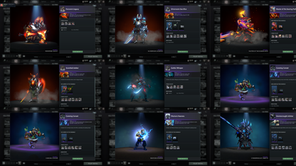 Immortal Leaderboard | MMR: 9186 - Behavior: 11432 | Battlepass: TI10 | 7 Arcanas - Wraith King, Windranger, Queen of Pain (Style 2 Unlocked), PA, Zeus, CM & Legion | 5 Personas | Tons of Cache Sets | 7800+ Matches Played | Complete Access