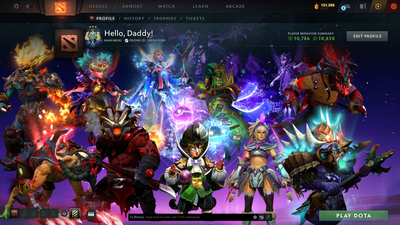 Archon III | MMR: 2729 - Behavior: 10830 | 49 Immortals | 2 Arcanas: Crystal Maiden & Rubick | Personas: Antimage & Invoker | Mainpool | Full Access | High Behavior Score