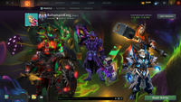Ancient IV | Behavior Score: 8400 | Antimage Bashers | Mars Mythical | Sets Inside | Trophy Level: 23 | Quick Que | Full Access