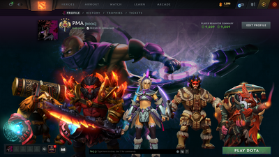 Legend IV | Behavior Score: 9009 | Antimage Persona | Decent Sets Inside | Fast Que | Trophy Level 26 | Perfect for Smurf | Full Access