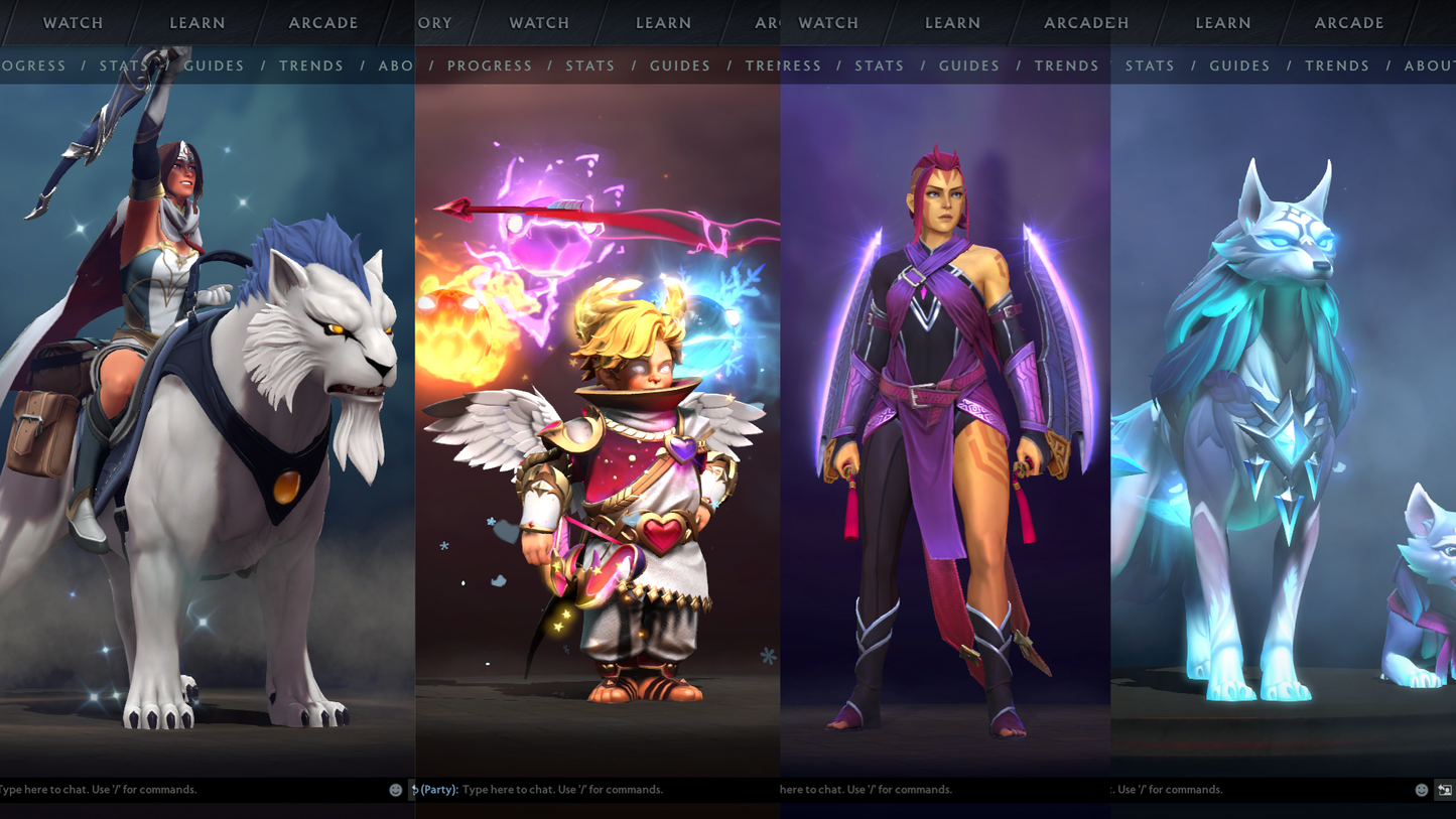Legend I | MMR: 3148 | Behavior: 11252 | Jugg Arcana | 4 Personas: Invoker, CM, AM & Mirana | High Value Cache Sets | Mainpool | High Trophy Level | 3,412 Hours Played