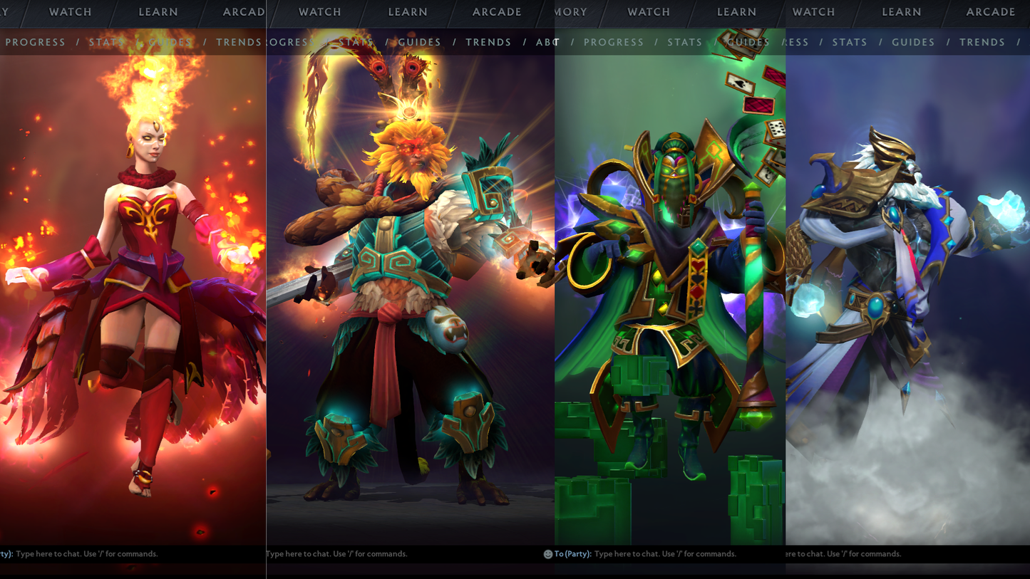 Immortal | MMR: 7582 - Behavior: 10379 | Collector's Account | 4 Arcanas - Zeus, Monkey King, Rubick, Lina | Mirana Persona | Tons of Cache Sets | Expensive Immortals | 9300+ Hours Played | Complete Access
