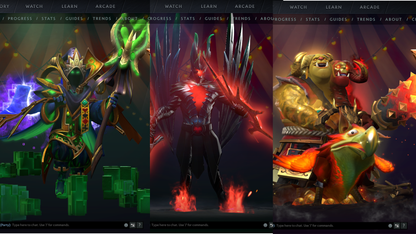TI7, TI8, Nemestice - Prestige Acc - 5 Arcanas: Spectre, Terrorblade, CM, Rubick & Ogre | Lion's Green Hand & Kunkka Shark Immortal | DK Persona & Dark Artistry Kid | Many Cache Sets & Items | 4 Personas | Rare Terrains | Complete Access