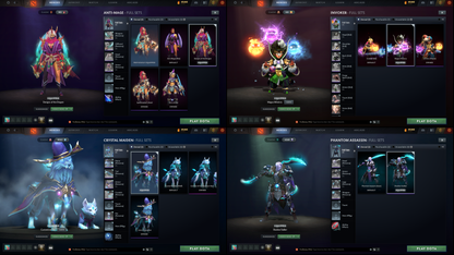 Legend I | MMR: 3027 | Battlepass: TI9 | Earthshaker Arcana | 5 Personas: PA, CM, Invoker, AM & Pudge | Axe & Tiny Prestige | Overgrown Empire Terrain | Tons of Cache Sets | 2014 Account | Complete Access