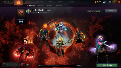 Archon II | Behavior Score; 9038 | Zeus Arcana | Anti-mage Persona | Mainpool Account | 430 Hours | Quick Que | Decent Sets | Some Immortals | Full Access