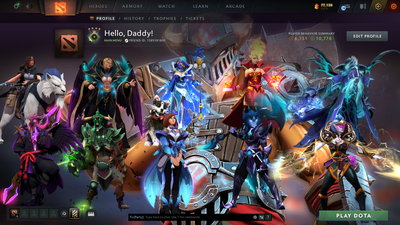 Herald IV | Behavior Score: 10778 | 2 Arcanas: Lina & CM | Pa and Mirana Persona | Many Immortals | Many Sets | Mainpool Account | Full Access | 1K Hours