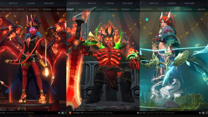 Crusader V | Behavior: 12000 | BATTLEPASS: TI7, TI9 & TI10 | 8 Arcanas - Wraith King, Windranger, QOP, IO, Earthshaker, MK, Techies & Pudge | Axe, Tiny & Kunkka Shark Prestige | 6 Exclusive Personas | 3 Terrains | Tons of Cache Sets | 7500+ Matches
