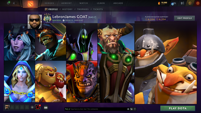 Archon IV | Behavior Score: 6354 | Ogre Magi Arcana | Antimage Persona | Immortals Inside | Mainpool | Trophy Level 58 | 1-2min Que Time | Full Access