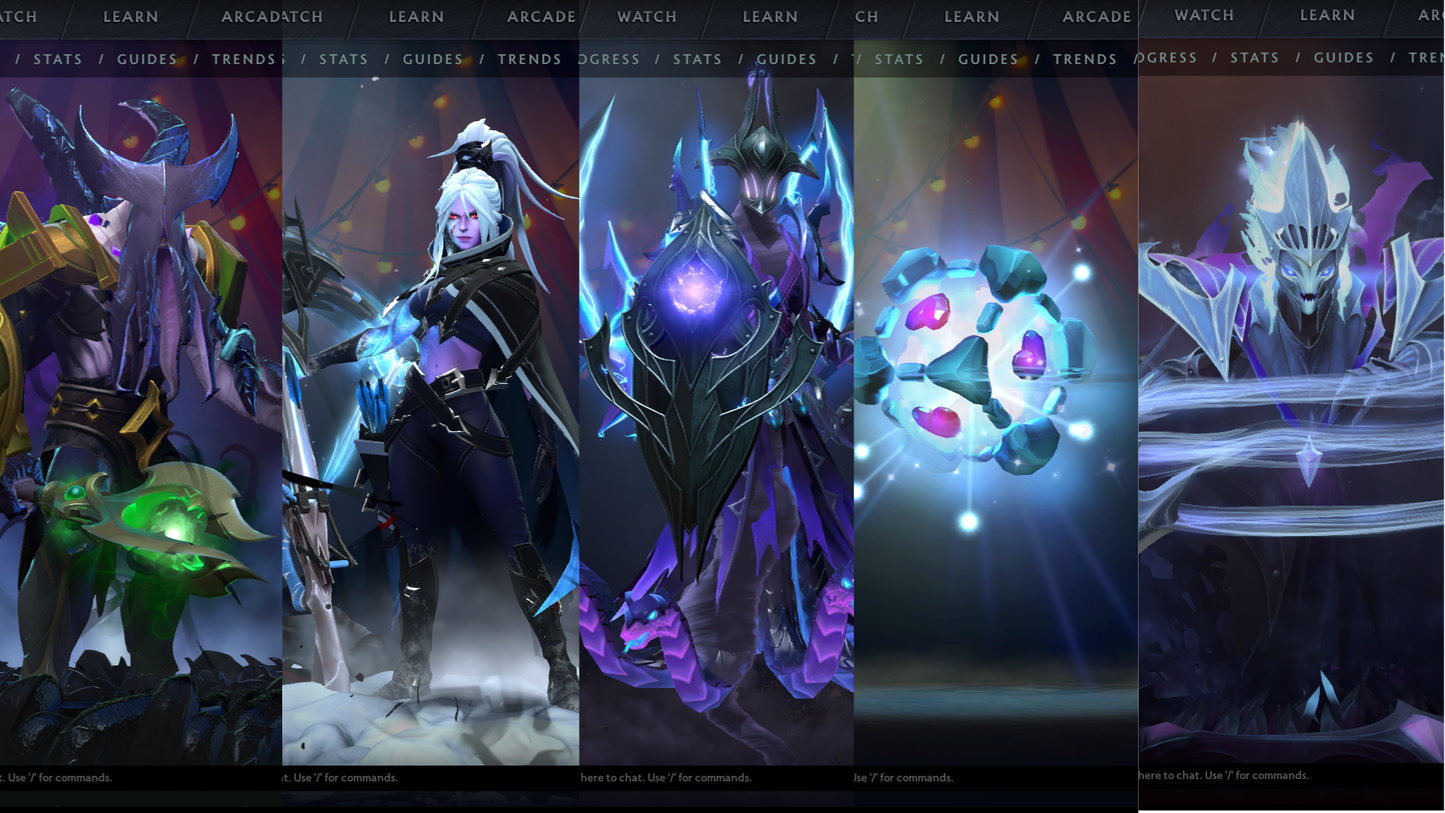 BATTLEPASS: TI7, TI11, AGHANIM, NEMESTICE - SPECIAL COLLECTOR'S ACCOUNT - 9 ARCANAS: SPEC, DROW, VOID, RAZOR, IO, PA, LC, PUDGE & SF + DK PERSONA, DARK ARTISTRY KID, KUNKKA & HOODWINK PRESTIGE | TONS OF CACHE SETS | 6 PERSONAS | TERRAINS
