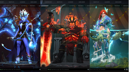 TI9, TI10, TI11 - Collector's Acc - 9 Arcanas: WK, QOP, WR, Void, ES, Razor, Rubick, Lina & SF | Ultra Rare Cache Sets & Items | 6 Personas | Axe, Tiny & Primal Prestige | 2 Exclusive Terrains | Arcanas Style Unlocked | 2015 Account | Complete Access