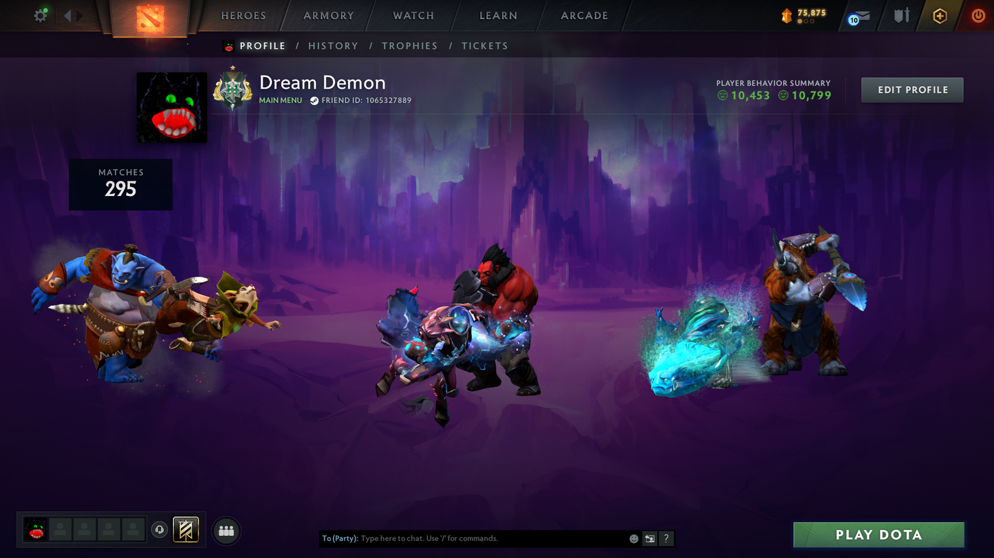 Archon I | Behavior Score: 10799 | Decent Sets Inside | Quick Que | 255 Matches | Full Access | Not Botted | Old Account 2020