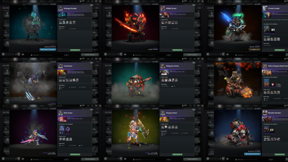 Legend I | MMR: 3027 | Battlepass: TI9 | Earthshaker Arcana | 5 Personas: PA, CM, Invoker, AM & Pudge | Axe & Tiny Prestige | Overgrown Empire Terrain | Tons of Cache Sets | 2014 Account | Complete Access