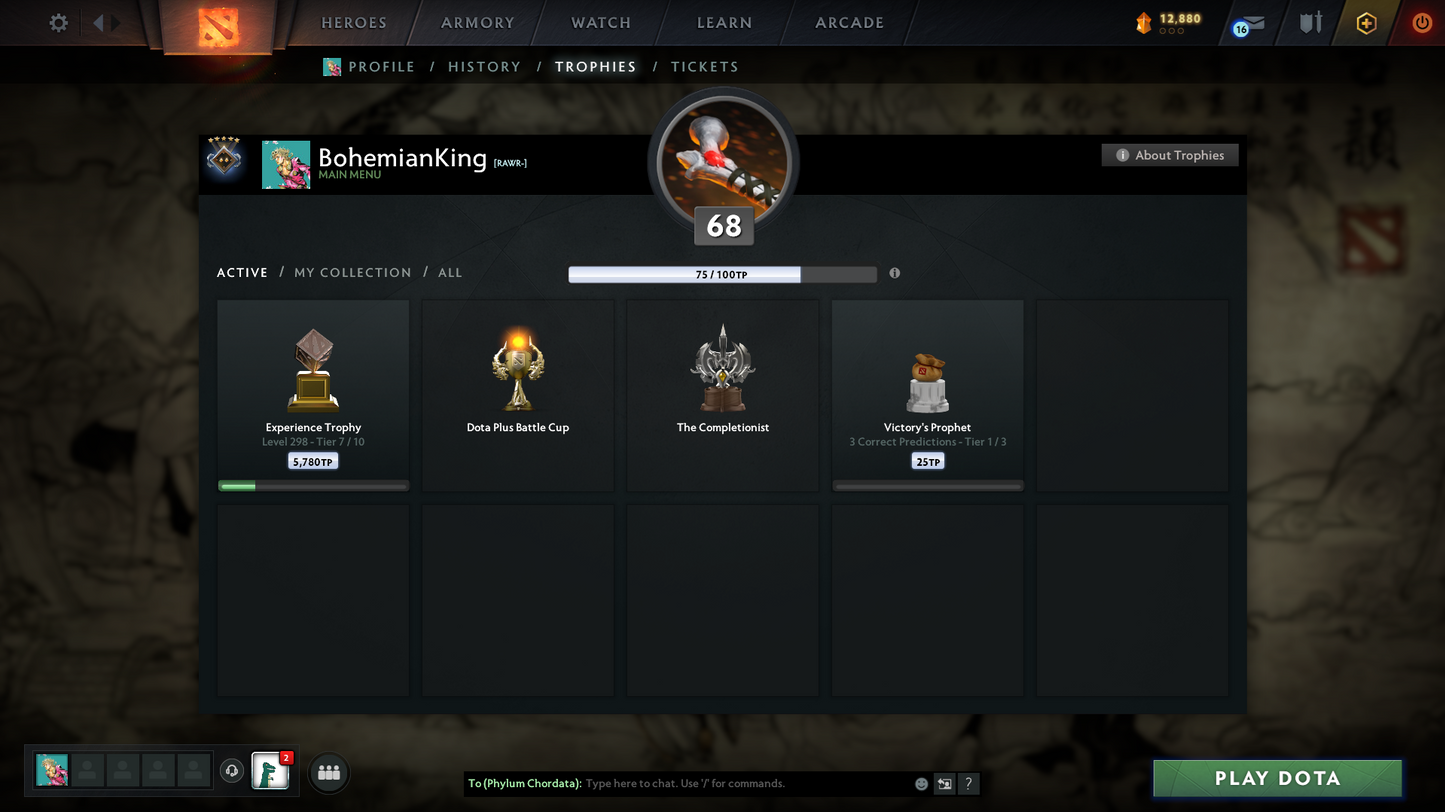 Guardian V | Behavior Score: 8542 | Legion Commander Arcana | 2700 Hours+ | Antimage, Crysal, Phantom Persona | Caches Inside | Immortals | Mainpool | Fast Que | Full Access