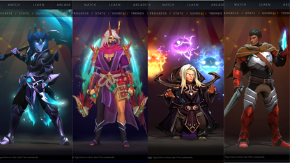 TI7, TI8, Nemestice - Prestige Acc - 5 Arcanas: Spectre, Terrorblade, CM, Rubick & Ogre | Lion's Green Hand & Kunkka Shark Immortal | DK Persona & Dark Artistry Kid | Many Cache Sets & Items | 4 Personas | Rare Terrains | Complete Access