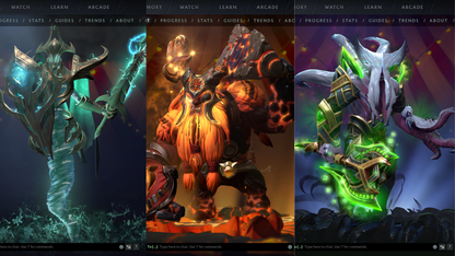 TI9, TI10, TI11 - Collector's Acc - 9 Arcanas: WK, QOP, WR, Void, ES, Razor, Rubick, Lina & SF | Ultra Rare Cache Sets & Items | 6 Personas | Axe, Tiny & Primal Prestige | 2 Exclusive Terrains | Arcanas Style Unlocked | 2015 Account | Complete Access