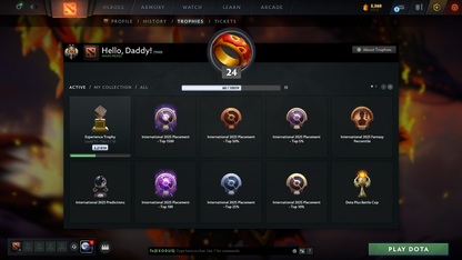 Legend II | MMR: 3028 - Behavior Score: 7065 | Slark Complete Set | Many Immortals Inside | MuhKeen Gun | Mirana Persona | Full Access