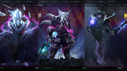 BATTLEPASS: TI8, TI9, TI10, TI11, NEMESTICE - SPECIAL COLLECTOR'S ACCOUNT - 12 ARCANAS: SPEC, ES, WK, QOP, WR, VOID, RAZOR, PA, JUGG, RUBICK, ZEUS & LINA + LION'S GREEN HAND, DARK ARTISTRY & TINY PRESTIGE | TONS OF CACHE SETS | ALL PERSONAS | TERRAINS